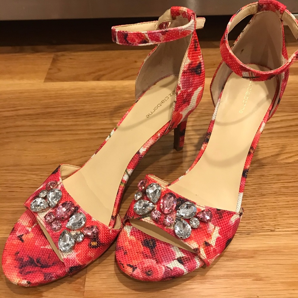 Colorful heels. Size 8. Never worn!